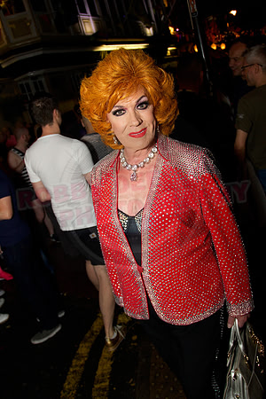 Manchester pride Canal Street celebration