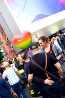 Manchester pride Canal Street celebration