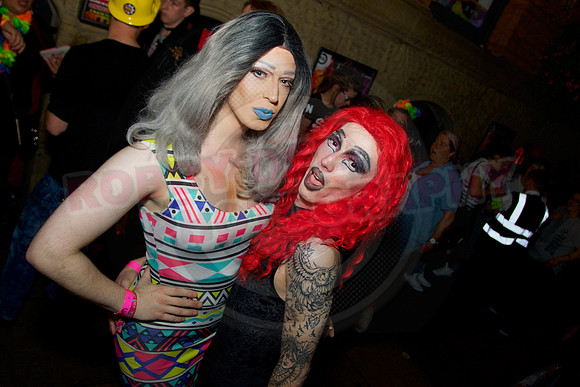 Manchester pride Canal Street celebration