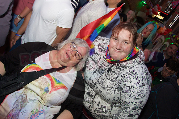 Manchester pride Canal Street celebration