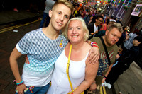 Manchester pride Canal Street celebration