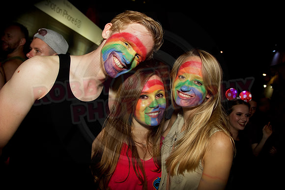 Manchester pride Canal Street celebration