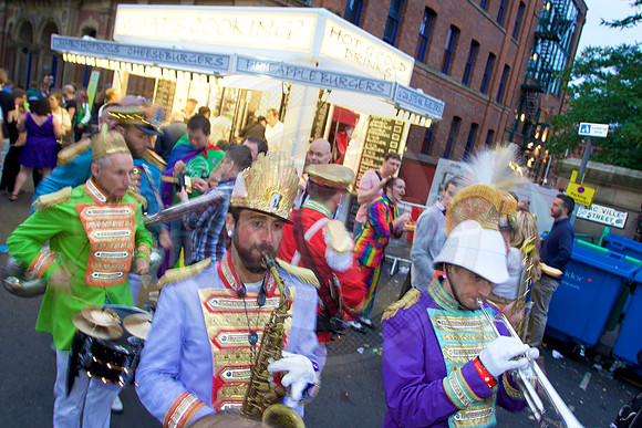 Manchester pride Canal Street celebration