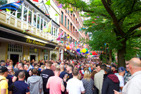 Manchester pride Canal Street celebration