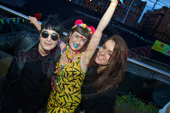 Manchester pride Canal Street celebration