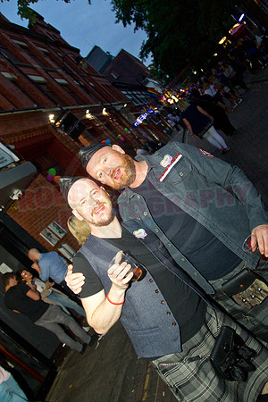 Manchester pride Canal Street celebration