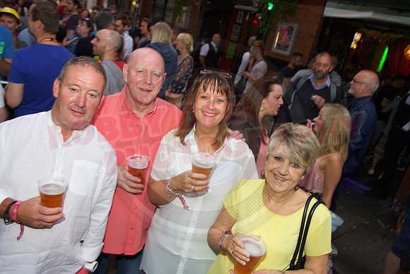 Manchester pride Canal Street celebration
