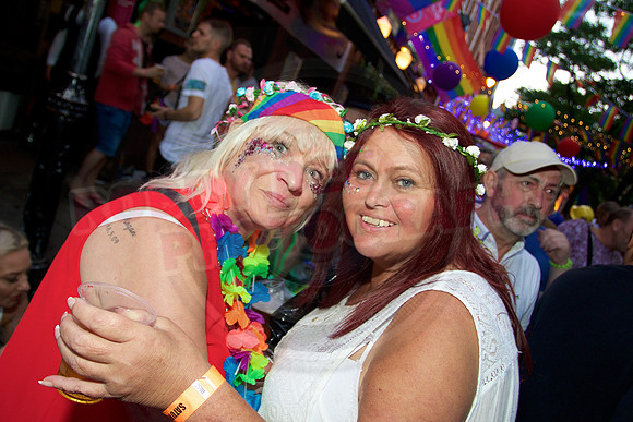 Manchester pride Canal Street celebration