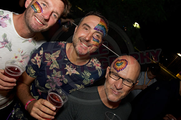 Manchester pride Canal Street celebration